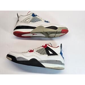 Nike Air Jordan 4 Retro PS 'What The 4' BQ7669-146 Youth Size 2Y